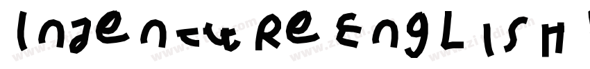 Indenture English Pe字体转换